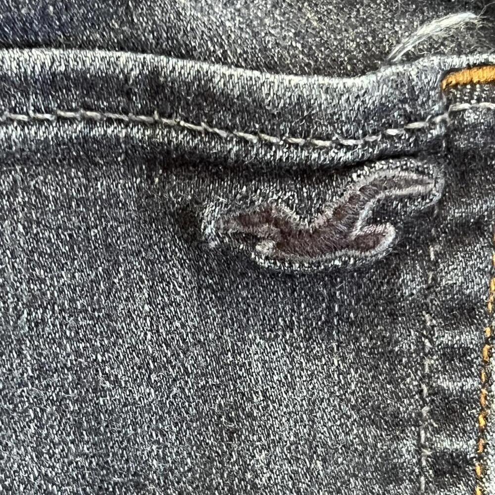 Vintage Hollister Co. stretchy distressed skinny jeans Size 11 regular - Picture 7 of 7